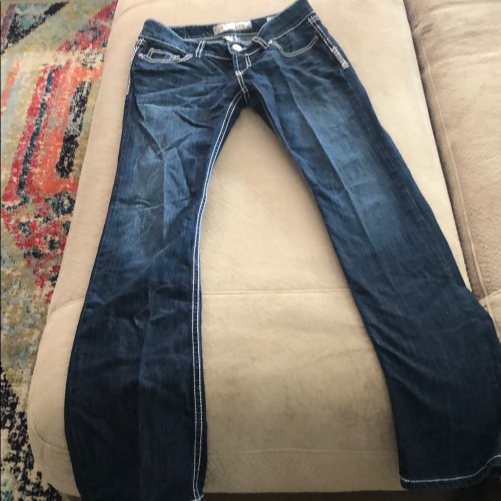 BKE Stella slim boot cut jeans